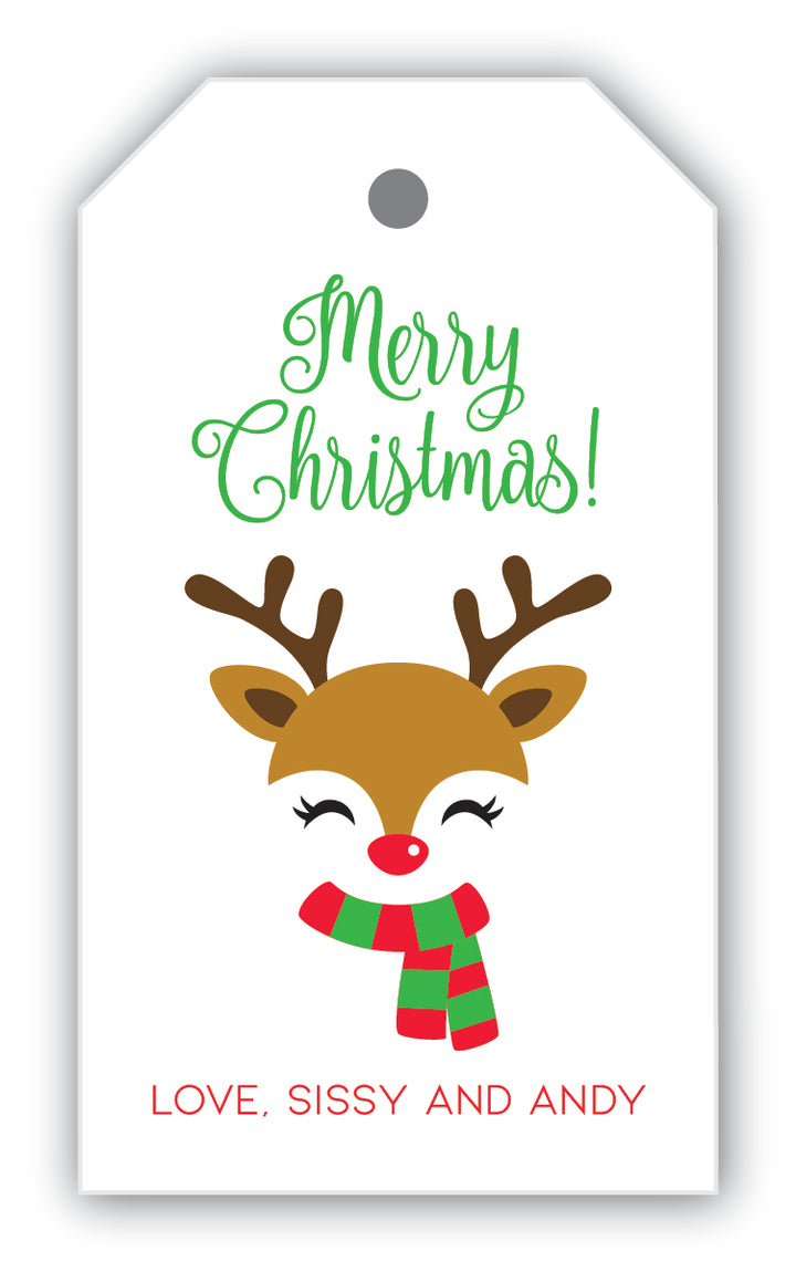 The Sissy and Andy Christmas Gift Tag