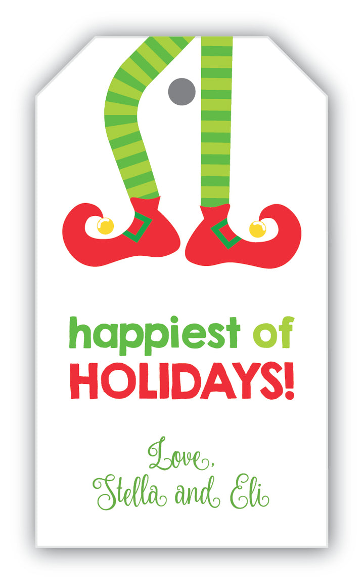 The Stella and Eli Christmas Gift Tag