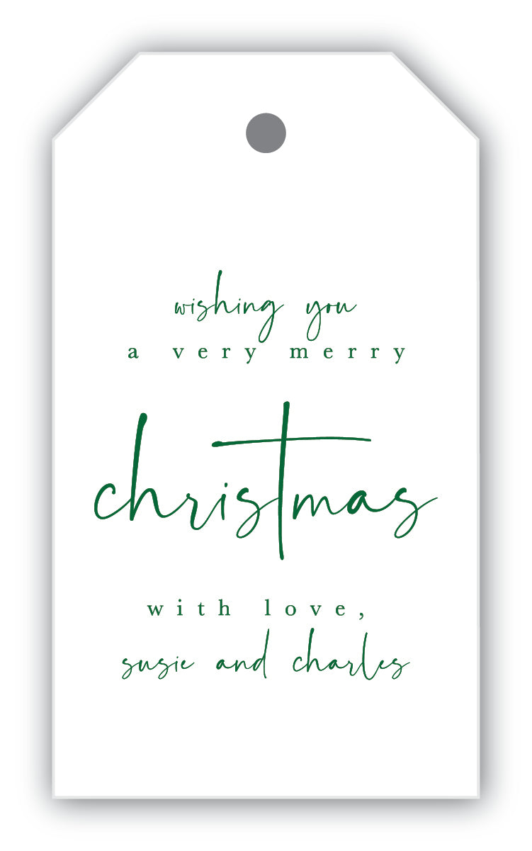 The Susie Christmas Gift Tag