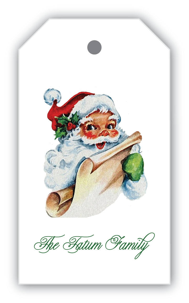 The Tatum Family Christmas Gift Tag