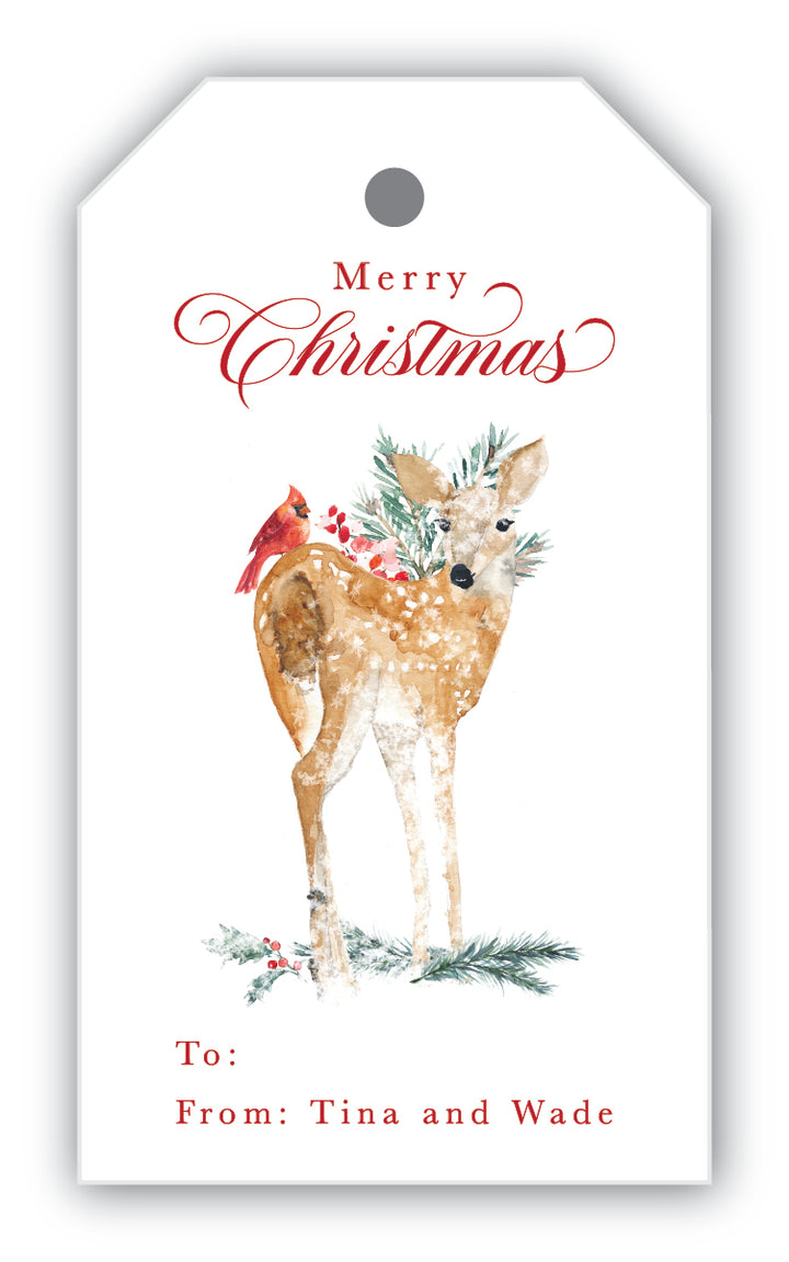 The Tina Christmas Gift Tag