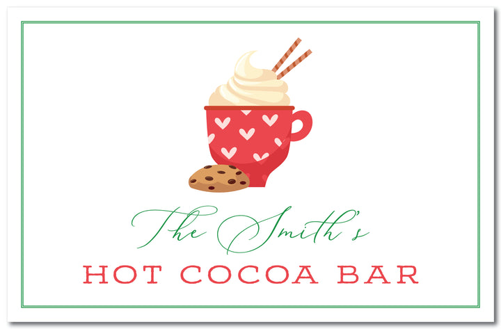 The Smith Christmas Acrylic Tray