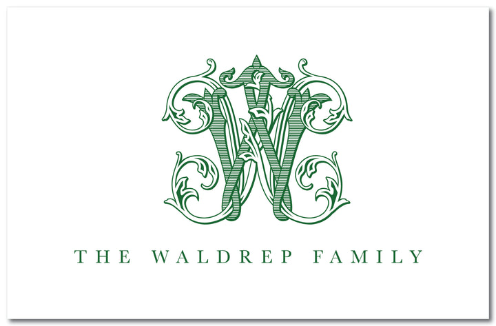 The Waldrep Family Christmas Acrylic Tray