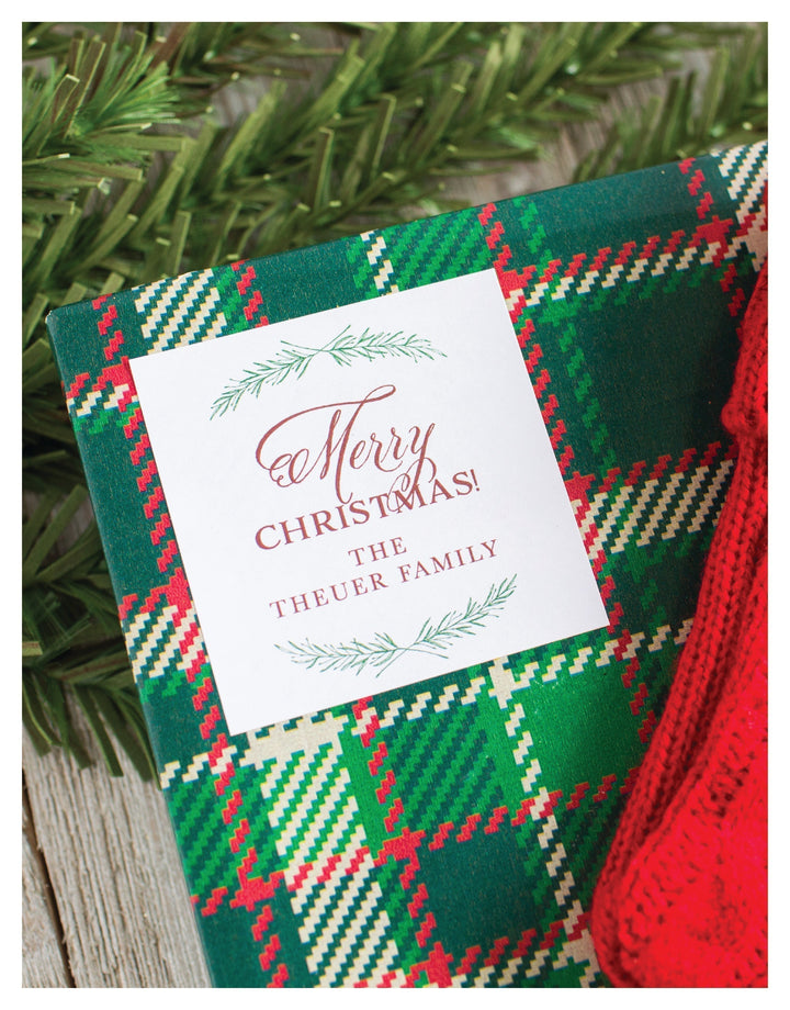 The Katie and Harper Christmas Sticker
