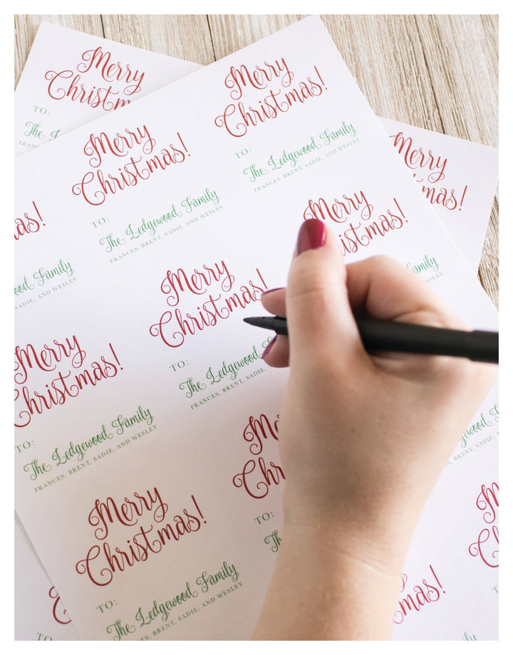 The Blands II Christmas Sticker