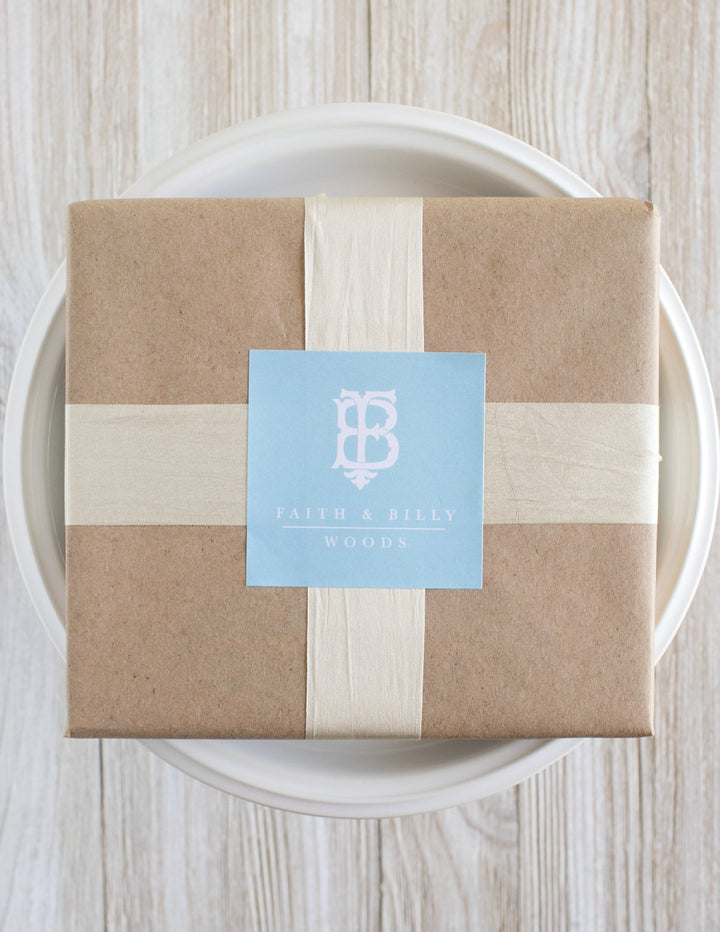 The Vertical Block Initials Sticker