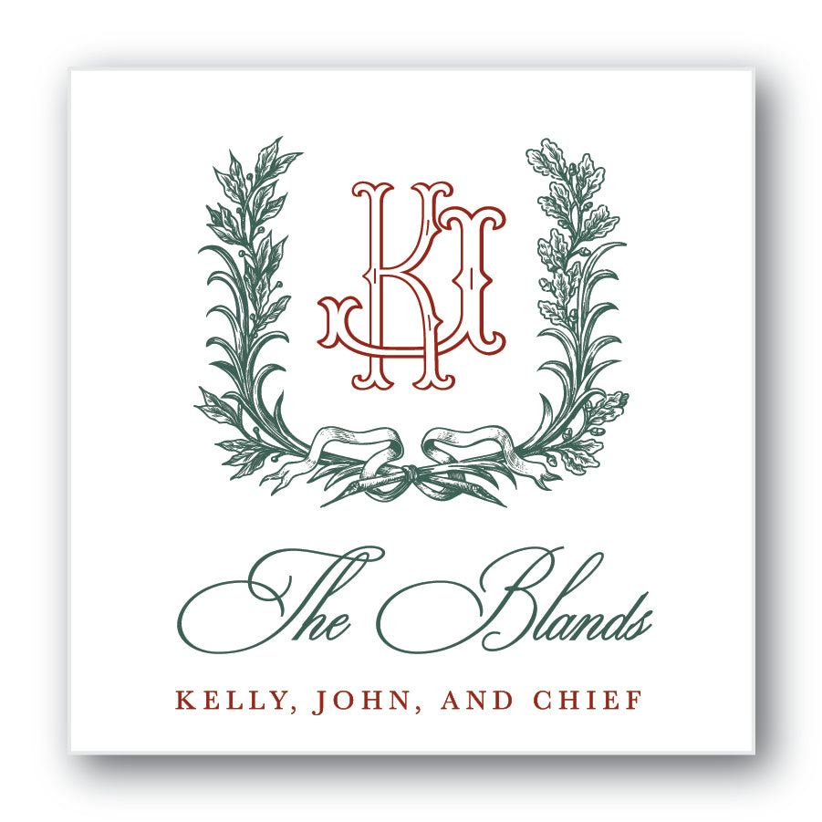 The Blands II Christmas Sticker