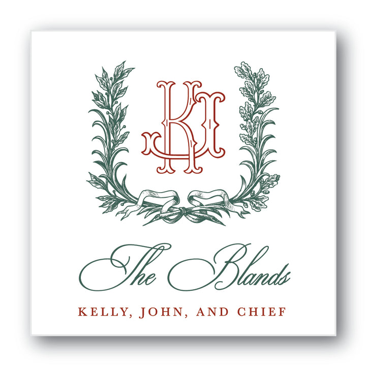 The Blands II Christmas Sticker