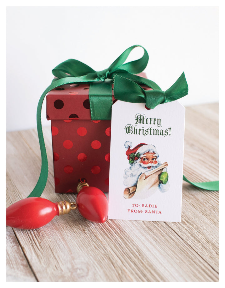 The Tina Christmas Gift Tag