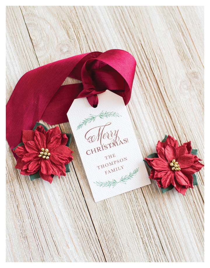 The Alice Christmas Gift Tag