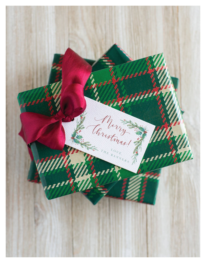 The Tomlinson Family Christmas Gift Tag