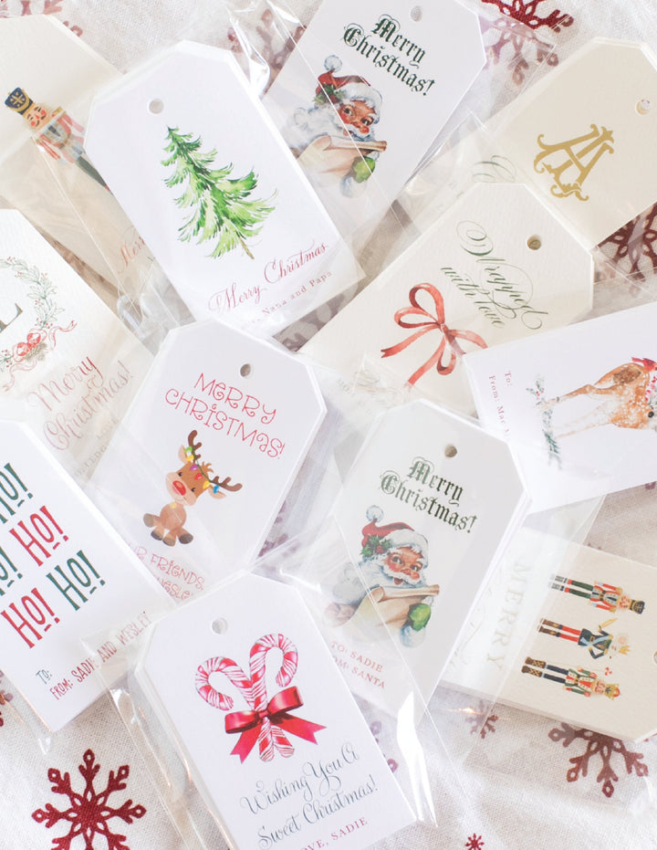 The Barron Family Christmas Gift Tag