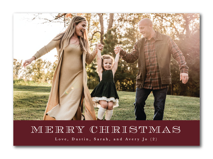 The Dustin Christmas Card
