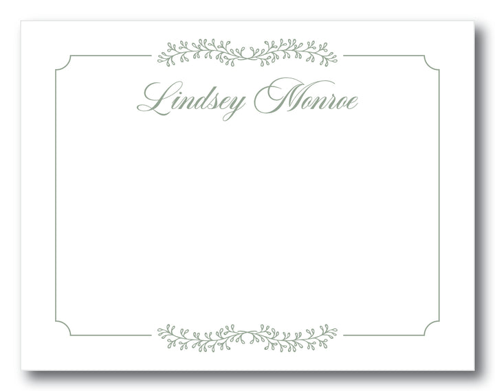 The Lindsey Flat Note Card