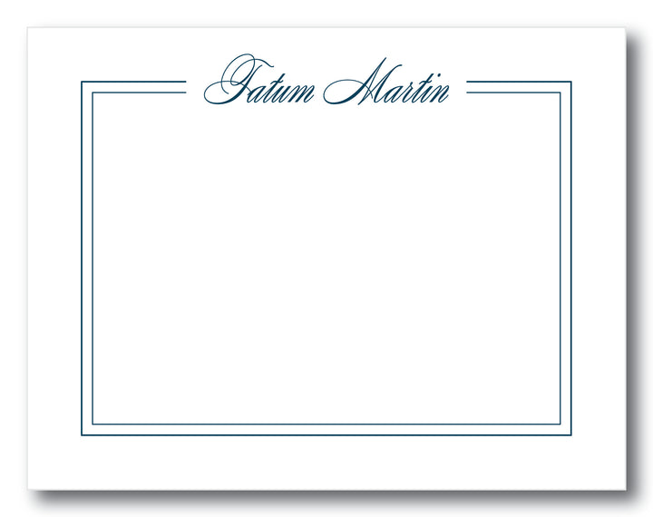 The Tatum Flat Note Card