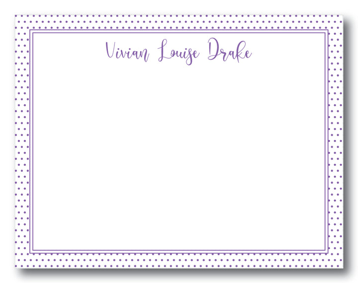 The Vivian Flat Note Card