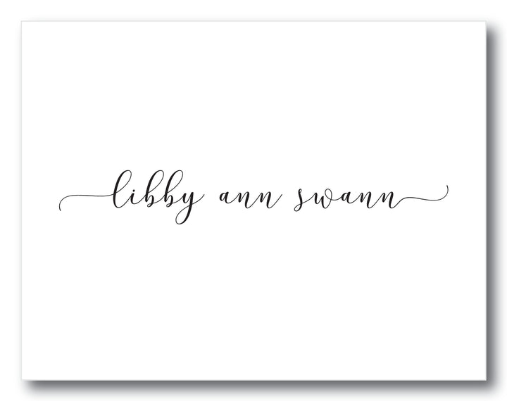 The Libby Ann Folded Note Card