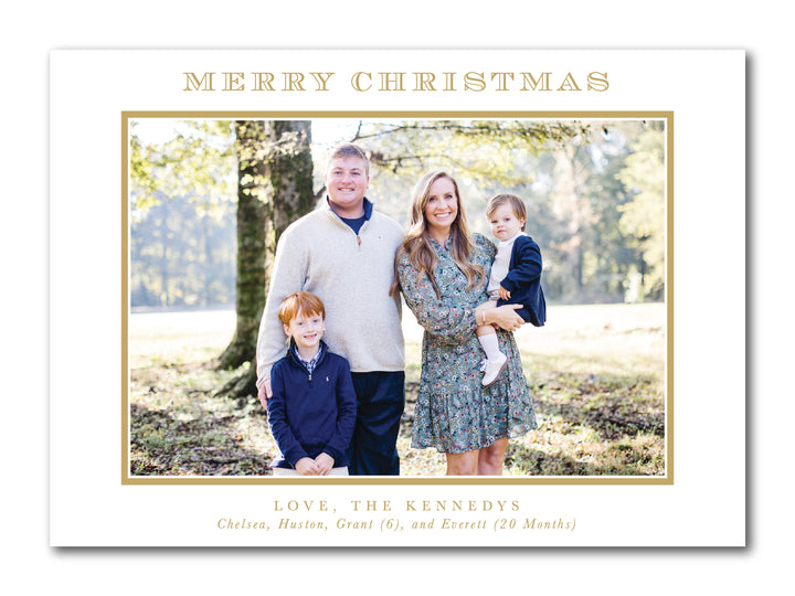 The Huston Christmas Card