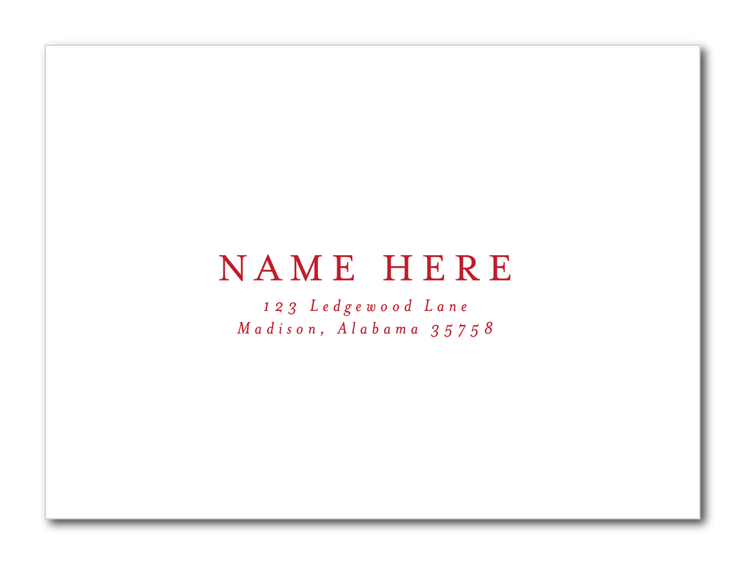 The Joy Christmas Card