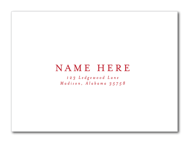 The Joy Christmas Card