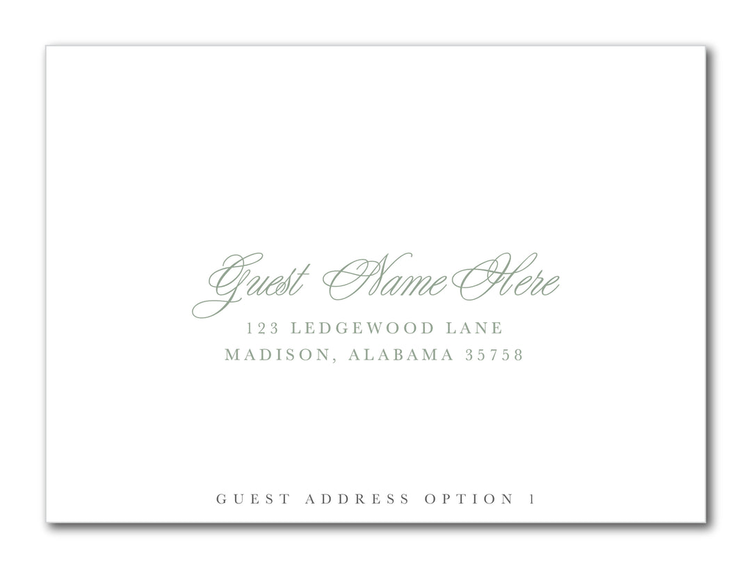 The Kennedy Engagement Party Invitation