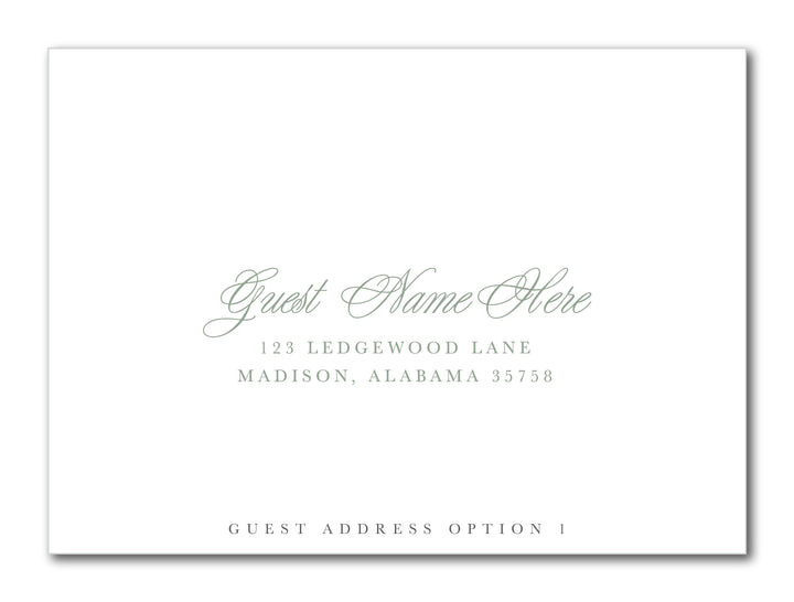 The Kennedy Engagement Party Invitation