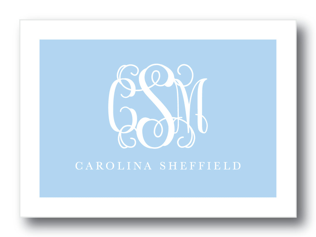 The Caroline Laminated Bag Tag