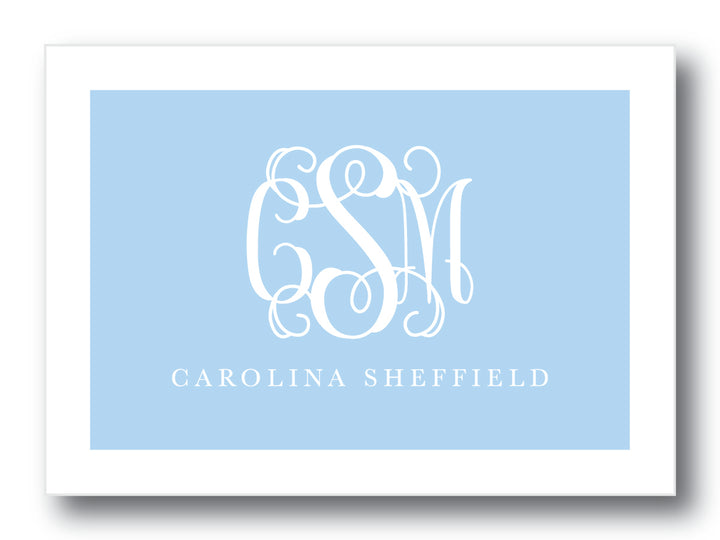 The Caroline Laminated Bag Tag