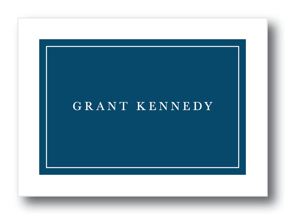 The Grant Laminated Bag Tag