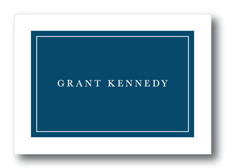 The Grant Laminated Bag Tag