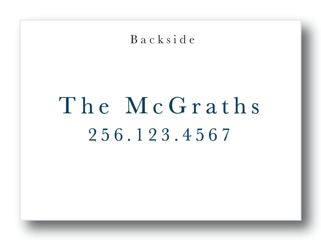 The McGrath Laminated Bag Tag
