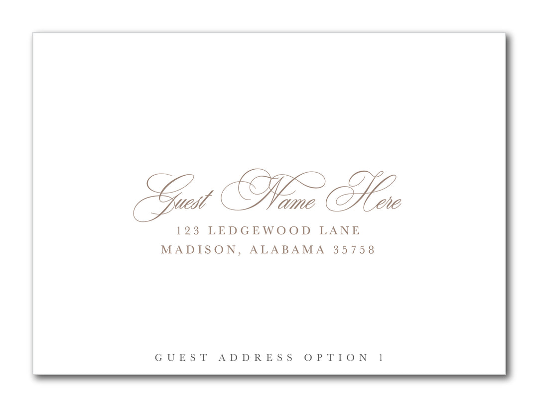 The Leslie Bridal Shower Invitation