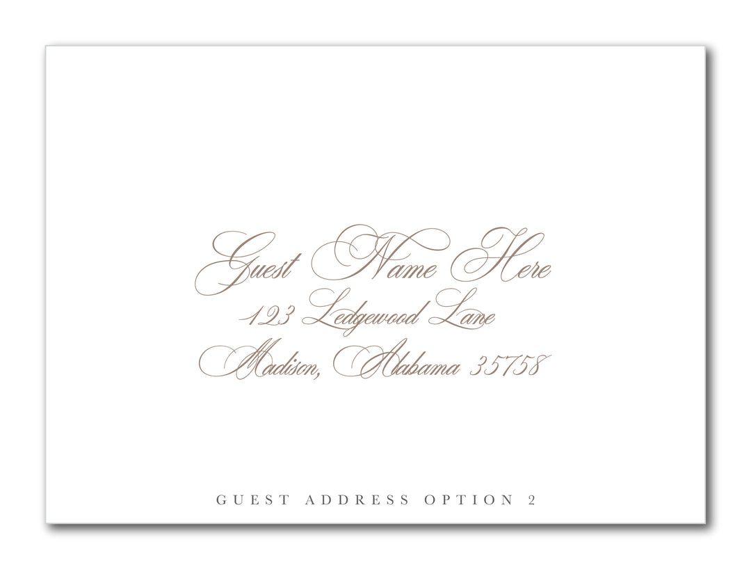 The Leslie Bridal Shower Invitation
