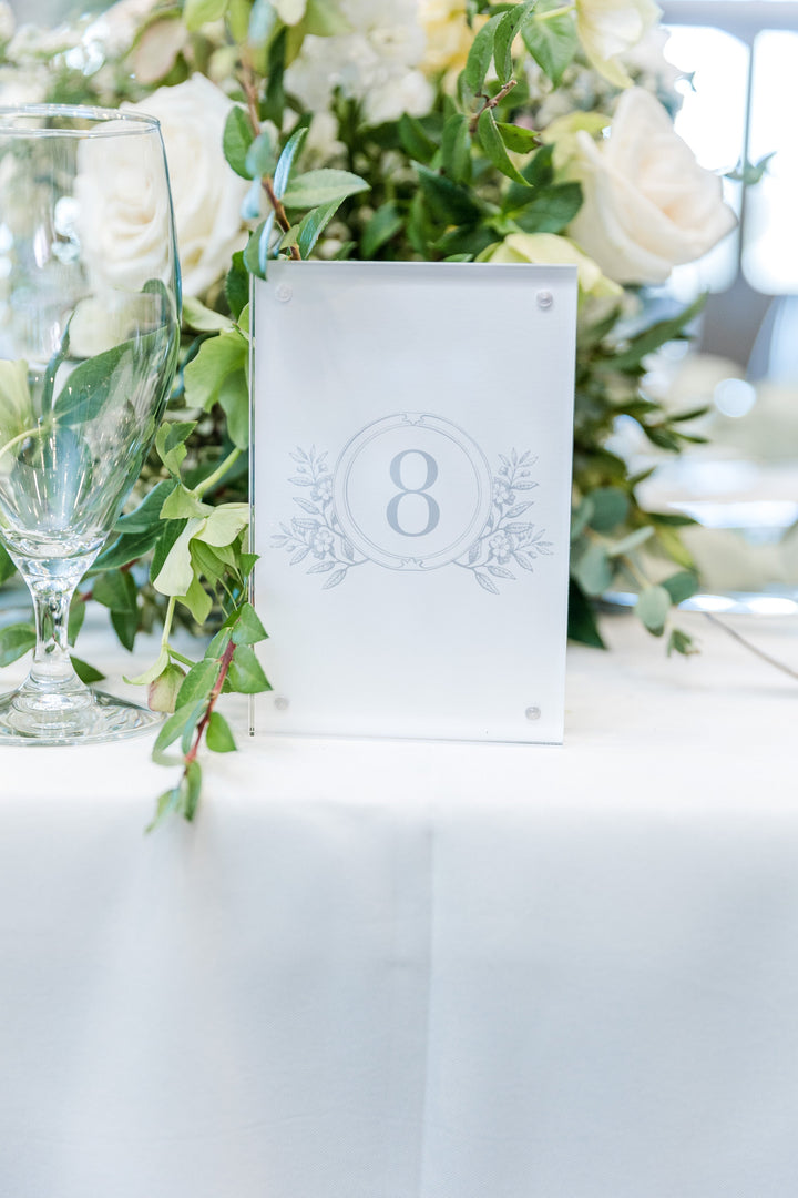 The Caroline Table Number