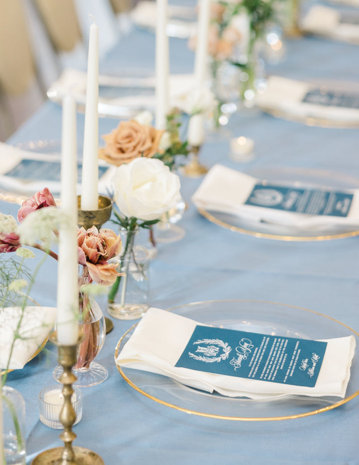 The Madison Menu Card