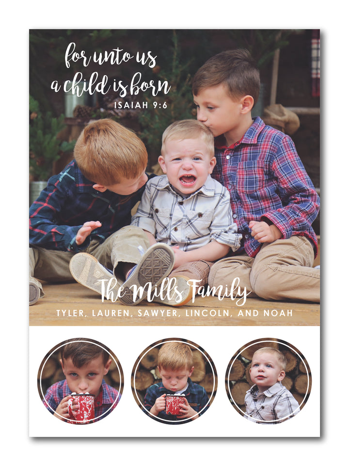 The Mills Christmas Card