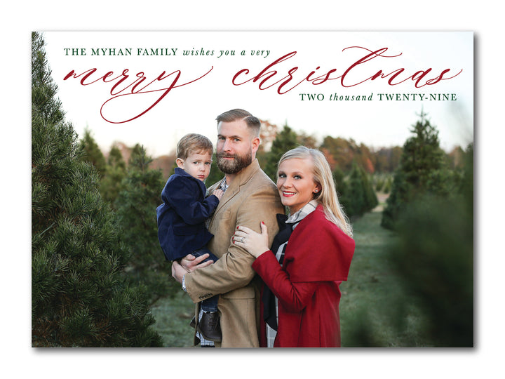 The Myhan II Christmas Card