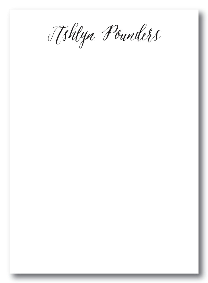 The Ashlyn Notepad