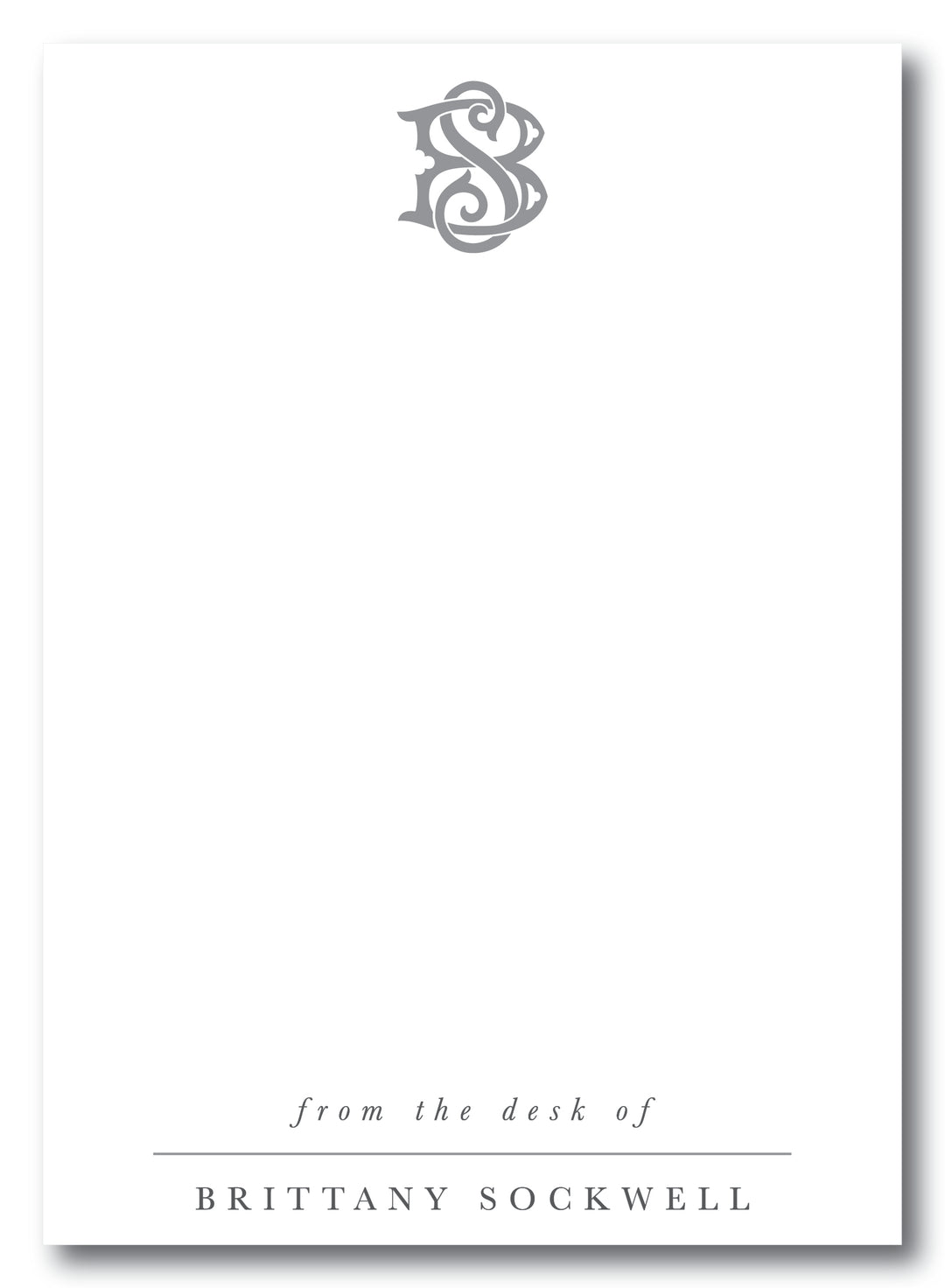The Brittany Notepad