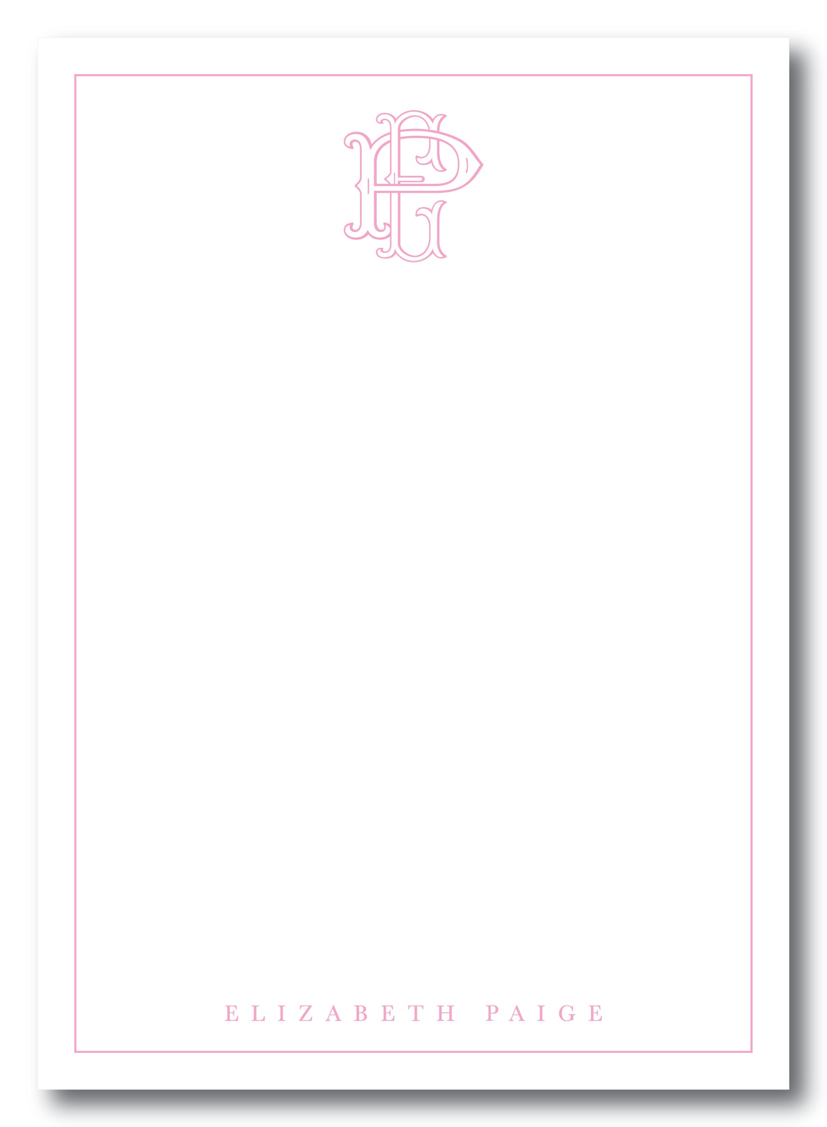 The Elizabeth Notepad – Ledgewood Fine Stationery