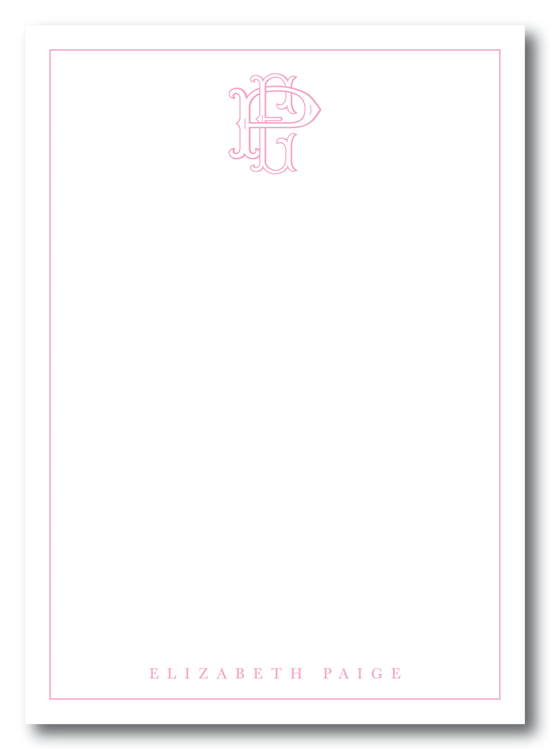 The Elizabeth Notepad