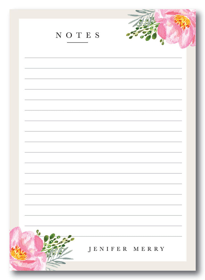 The Jennifer Notepad