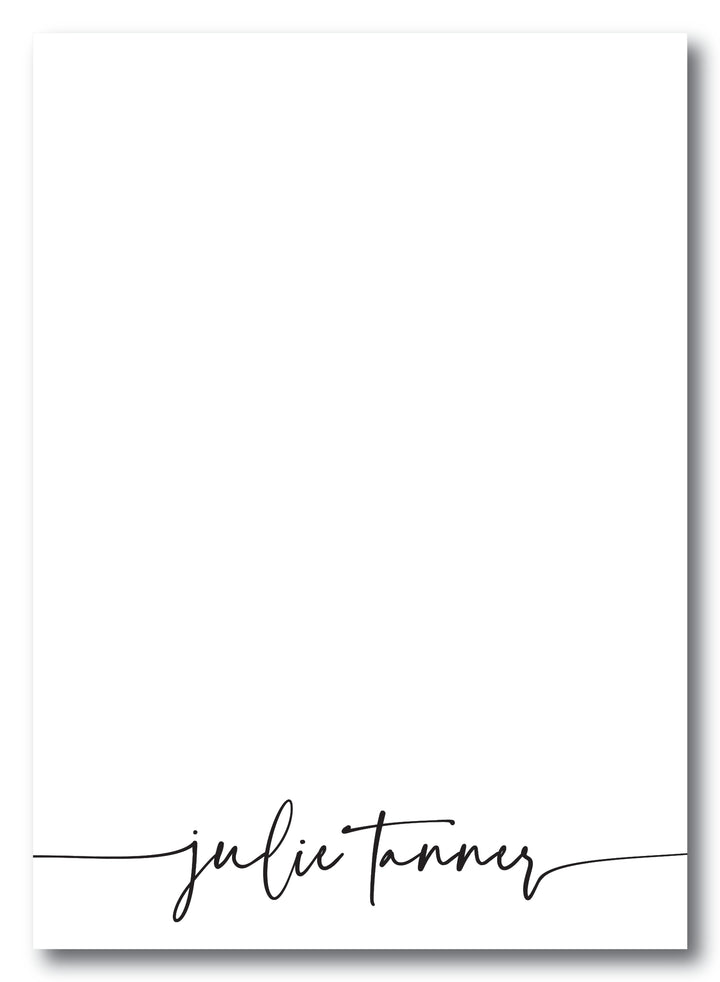 The Julie Notepad