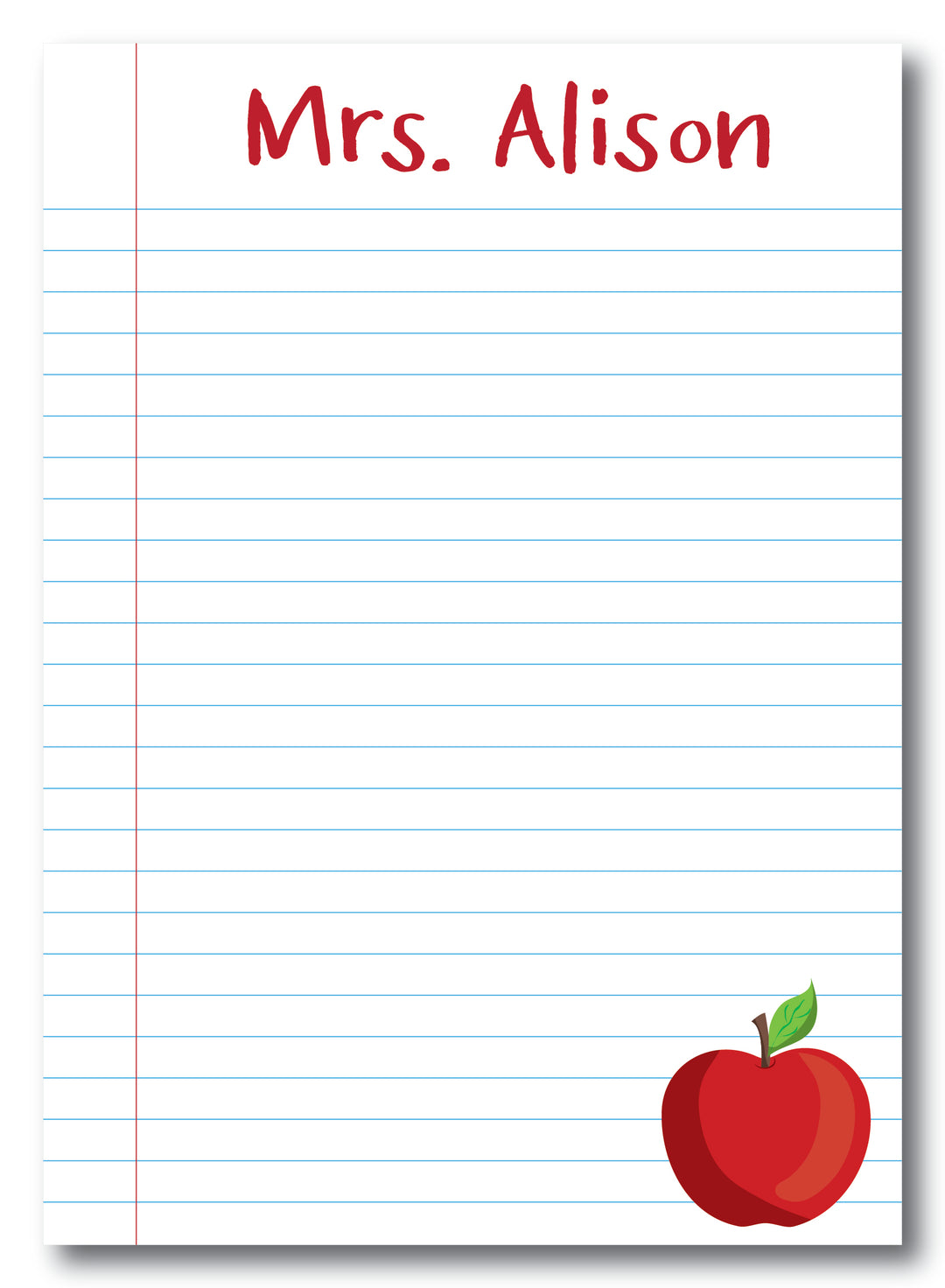 The Mrs. Alison Notepad