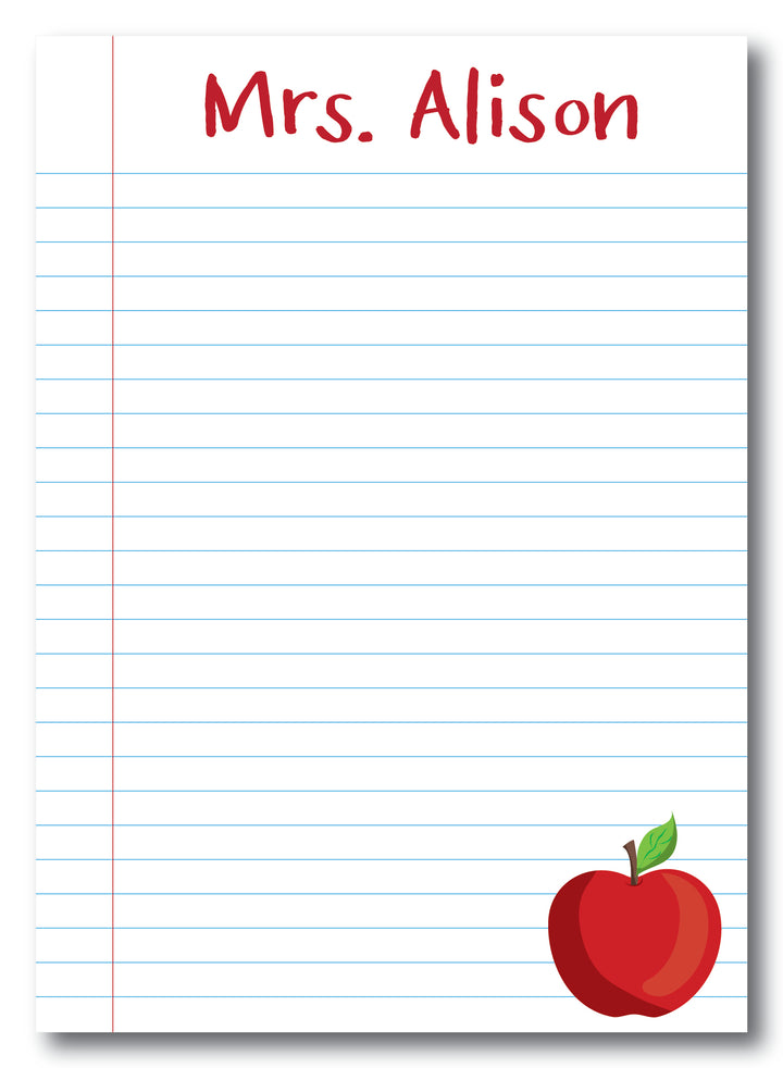 The Mrs. Alison Notepad