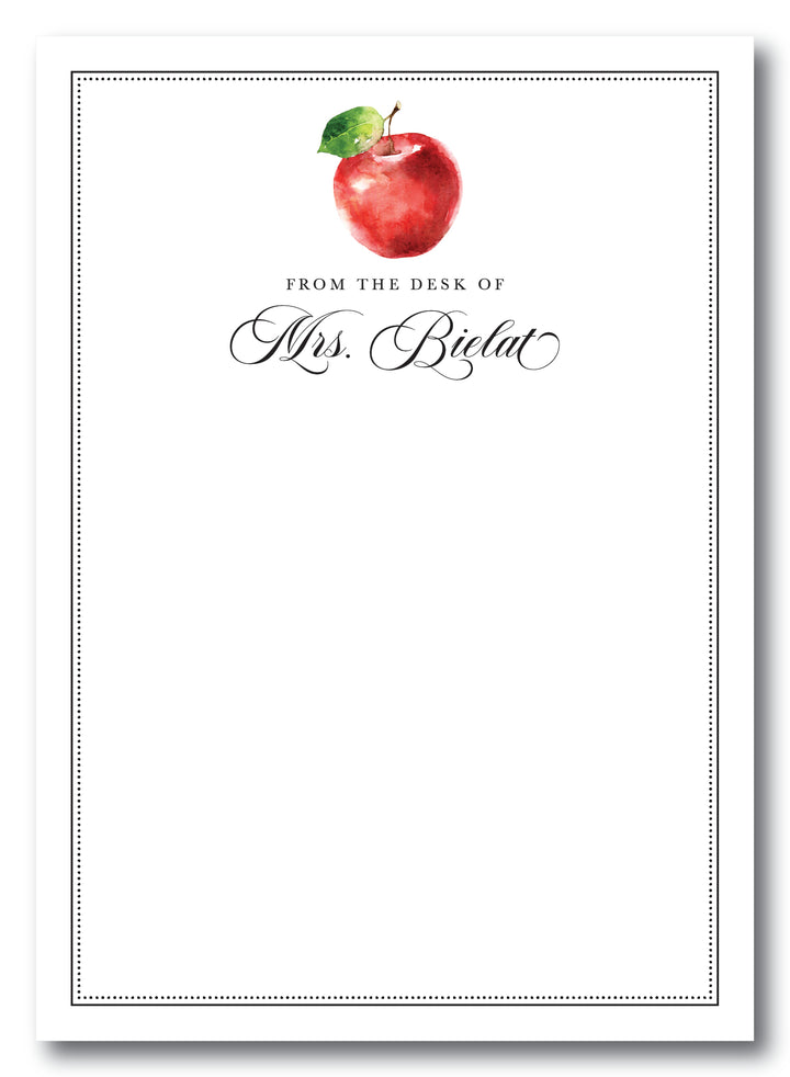 The Mrs. Bielat Notepad