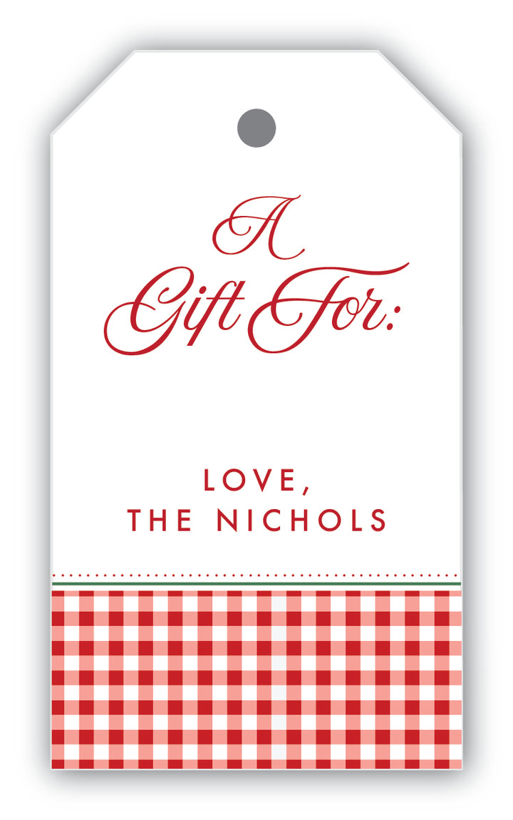 The Nichols Gift Tag