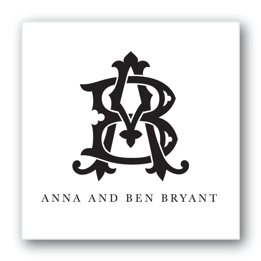 The Chic Monogram Sticker