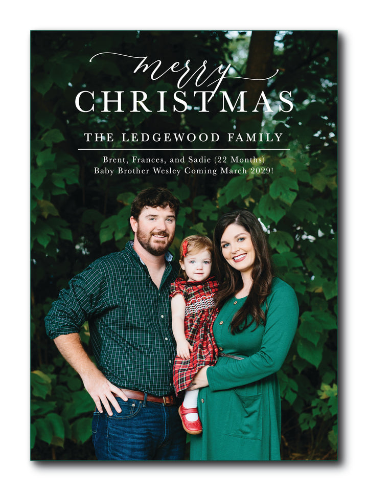 The Sadie Christmas Card