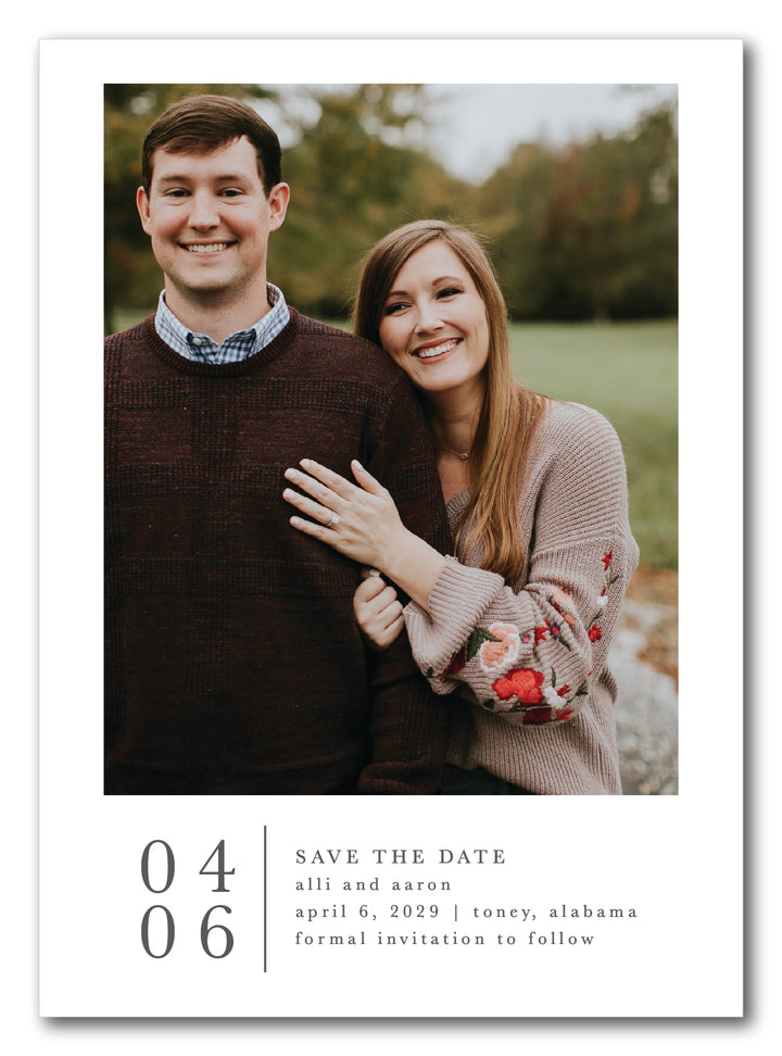 The Alli Save The Date